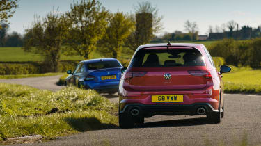 BMW 230i M Sport v Volkswagen Golf GTI Clubsport – pictures | evo